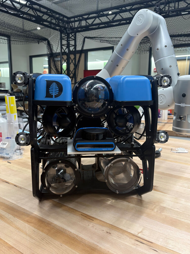 BlueROV2 field deployment